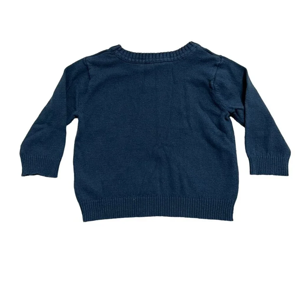 Carter's 6m Fox Sweater & Striped Pants Set